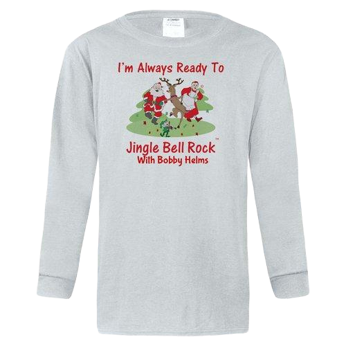 Jingle Bell Rock - Grey Long Sleeve
