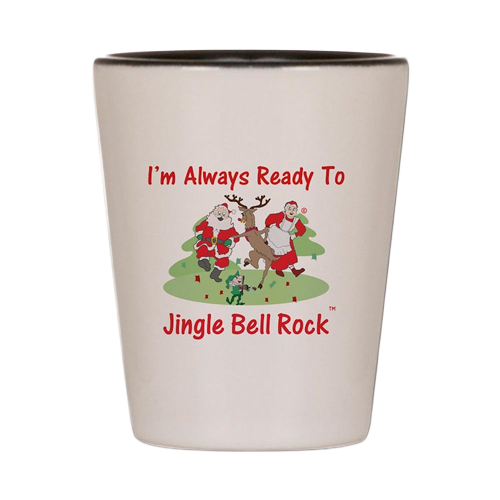 Jingle Bell Rock Shot Glass