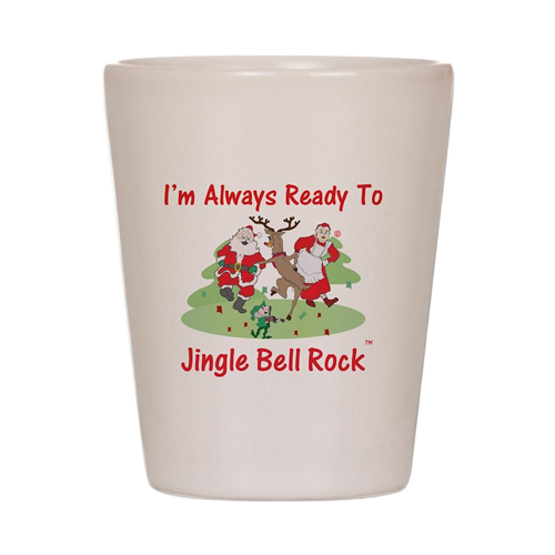 Jingle Bell Rock Shot Glass